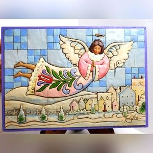 Jim Shore 2007 Angel Keepsake Box